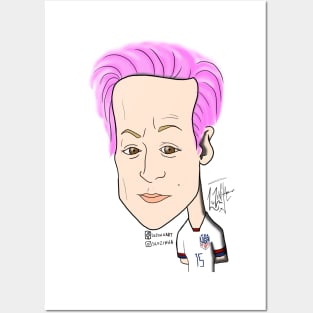 Megan Rapinoe Posters and Art